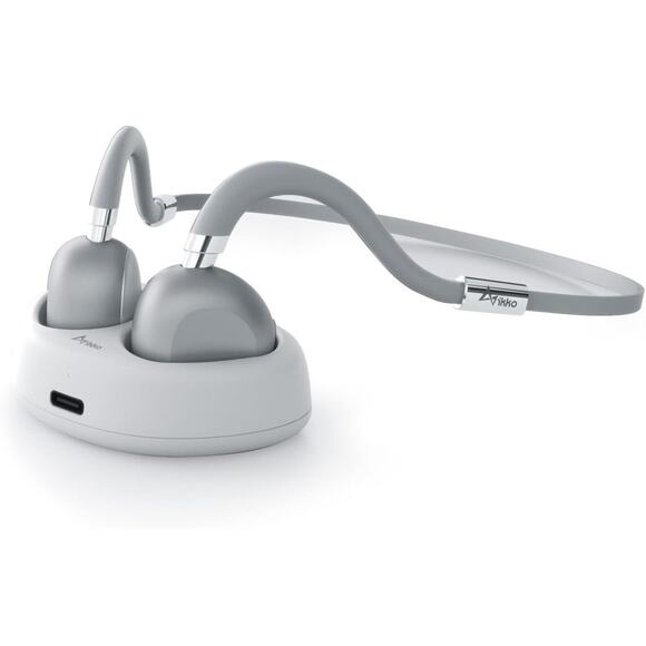 Ikko Breezy ITG01 Bone Conduction Bluetooth Wireless Headphones | White | IPX6 - Picture 1 of 6